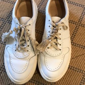 Ulla Johnson white Kai leather sneaker size 39
